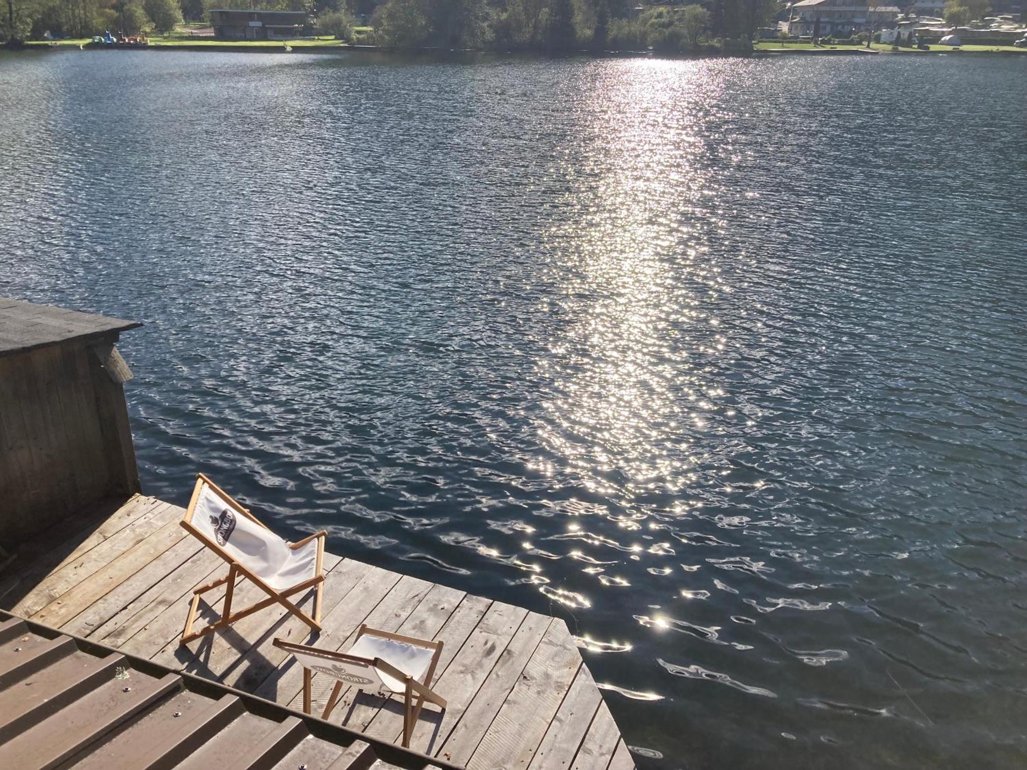 Seebrauer Appartement Erlach  Buitenkant foto